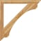 Ekena Millwork Legacy Traditional Rough Sawn Bracket, Western Red Cedar, 4"W x 48"D x 48"H BKT04X48X48LEC01RWR - alternate 3